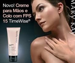 CREME PARA AS MÃOS E COLO COM FPS 15 TIMEWISE